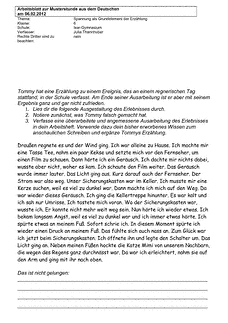 Arbeitsblatt