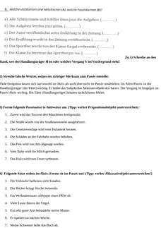 Arbeitsblatt