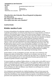 Arbeitsblatt