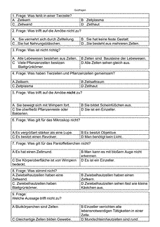 Arbeitsblatt