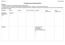 Arbeitsblatt