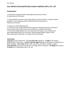 Schulaufgabe / Klausur