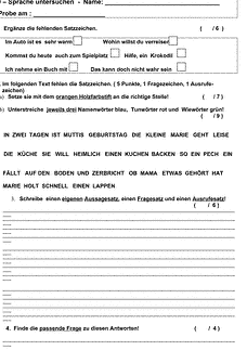 Arbeitsblatt