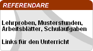 Unterrichtsmaterial für das Referendariat